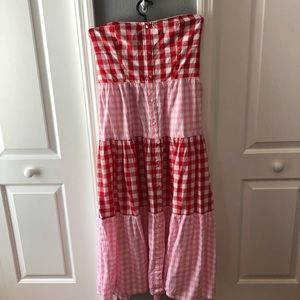 ASOS gingham dress
